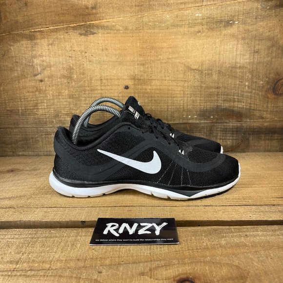 Nike Shoes - Nike Flex Trainer 6 Black White Athletic Sneakers